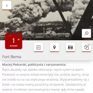 Kartka z kalendarza z wydarzaniami z 1939 roku