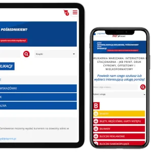 RWD strony internetowej dla drukarni