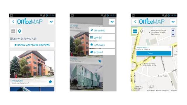 Aplikacja mobilna stworzona w technologii Cordova na system Android Aplikacja mobilna Cordova na systemie Android